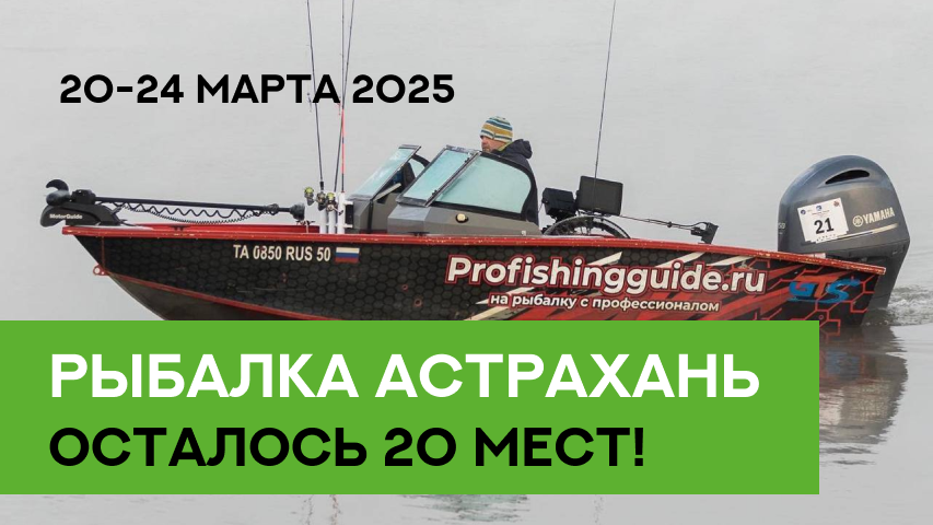 РЫБАЛКА АСТРАХАНЬ 2025